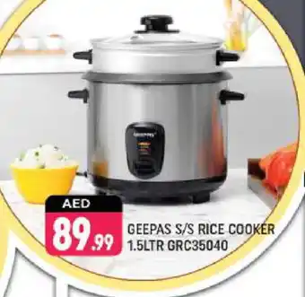 Shaklan GEEPAS Rice Cooker offer