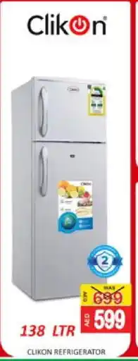 Mango Hypermarket LLC CLIKON Refrigerator offer