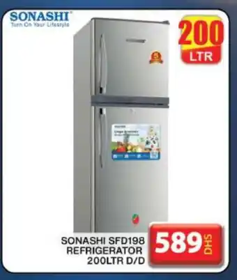 Grand Hyper Market SONASHI Refrigerator offer