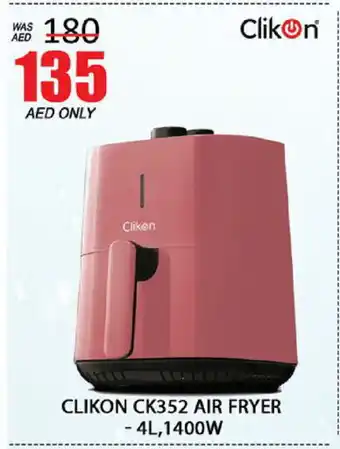 Al Madina CLIKON Air Fryer offer