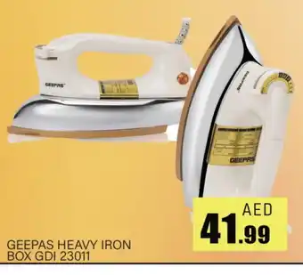 Al Madina GEEPAS Ironbox offer