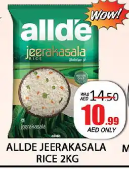 Al Madina ALLDE Jeerakasala Rice offer