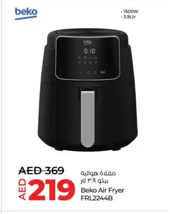 Lulu Hypermarket BEKO Air Fryer offer