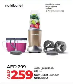 Lulu Hypermarket NUTRIBULLET Mixer / Grinder offer