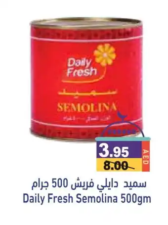 Aswaq Ramez DAILY FRESH Semolina / Rava offer