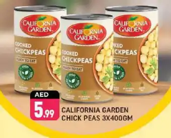 Shaklan CALIFORNIA GARDEN Chick Peas offer