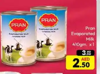 Mango Hypermarket LLC PRAN Evaporated Milk offer