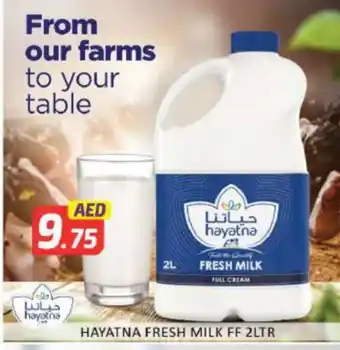 Al Madina HAYATNA Full Cream Milk offer