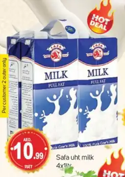 Talal Market SAFA Long Life / UHT Milk offer