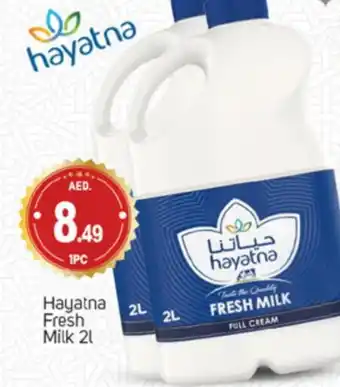 Talal Market HAYATNA Full Cream Milk offer