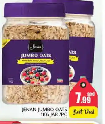 Pasons JENAN Oats offer