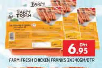 Pasons FARM FRESH Chicken Franks offer