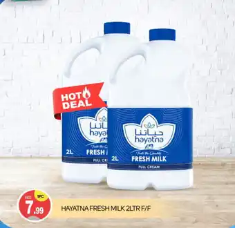 Talal Market HAYATNA Full Cream Milk offer