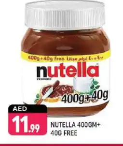 Shaklan NUTELLA Chocolate Spread offer