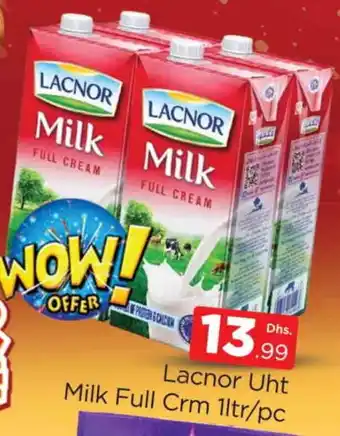 Al Madina LACNOR Full Cream Milk offer