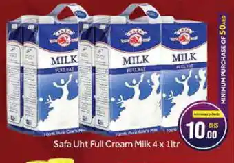 Al Madina SAFA Full Cream Milk offer