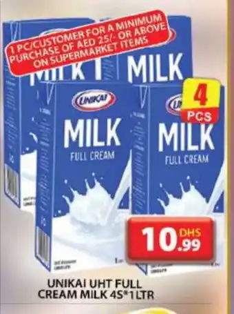 Grand Hyper Market UNIKAI Full Cream Milk offer