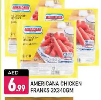 Shaklan AMERICANA Chicken Franks offer