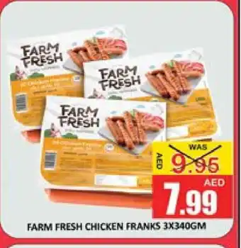 Mango Hypermarket LLC FARM FRESH Chicken Franks offer