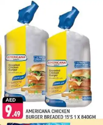 Shaklan AMERICANA Chicken Burger offer