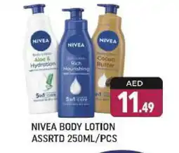Shaklan Nivea Body Lotion & Cream offer