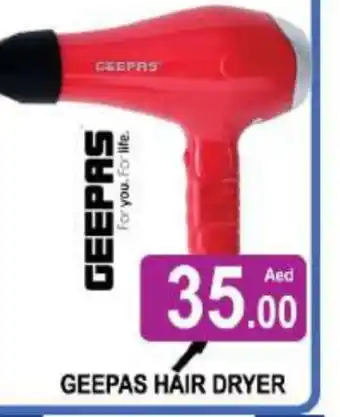 Al Madina GEEPAS Hair Appliances offer