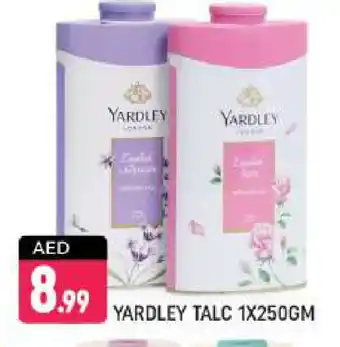 Shaklan YARDLEY Talcum Powder offer