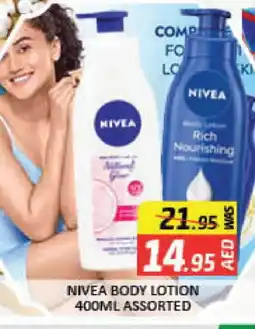 Mango Hypermarket LLC Nivea Body Lotion & Cream offer