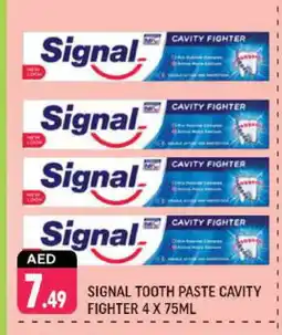 Shaklan SIGNAL Toothpaste offer