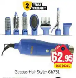 Pasons GEEPAS Hair Appliances offer