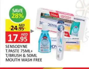 Al Madina SENSODYNE Mouthwash offer