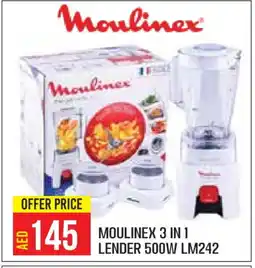 Baniyas Spike Hypermarket MOULINEX Mixer / Grinder offer