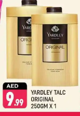 Shaklan YARDLEY Talcum Powder offer