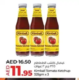 Lulu Hypermarket KIMBALL Tomato Ketchup offer