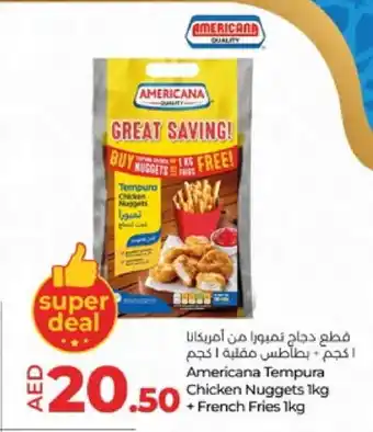 Lulu Hypermarket AMERICANA Chicken Bites offer