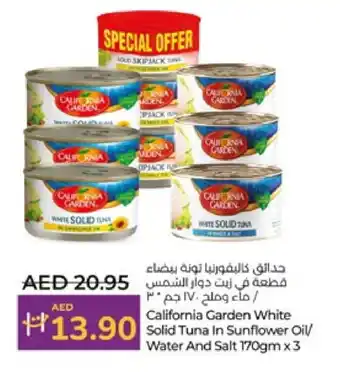 Lulu Hypermarket CALIFORNIA GARDEN Tuna - Canned offer