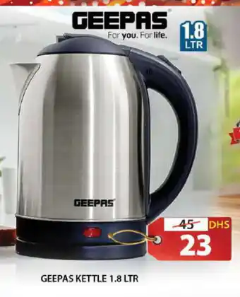 Grand Hyper Market GEEPAS Kettle offer