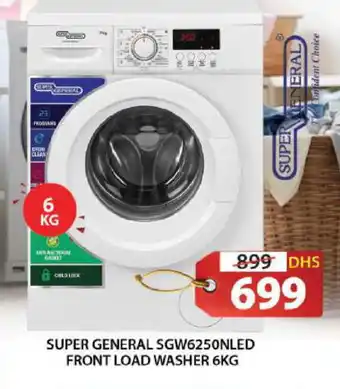 Grand Hyper Market SUPER GENERAL Washer / Dryer offer