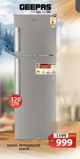 Grand Hyper Market GEEPAS Refrigerator offer
