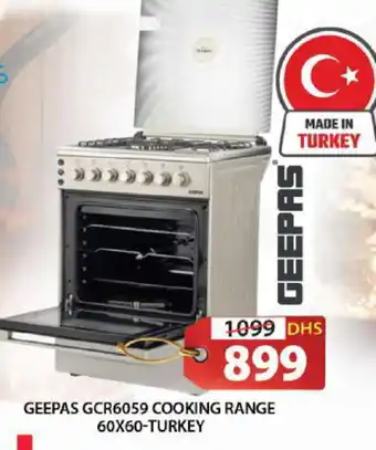 Grand Hyper Market GEEPAS Gas Cooker/Cooking Range offer