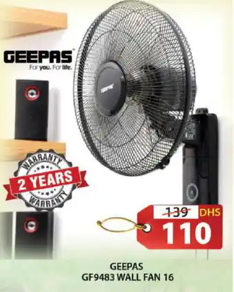 Grand Hyper Market GEEPAS Fan offer