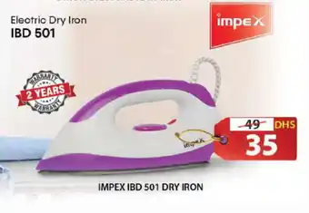 Grand Hyper Market IMPEX Ironbox offer