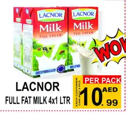 Friday Center LACNOR Full Cream Milk offer