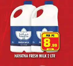 Night to Night Hypermarket HAYATNA Full Cream Milk offer