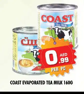 Night to Night Hypermarket COAST Evaporated Milk offer