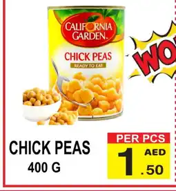 Gift Point CALIFORNIA GARDEN Chick Peas offer