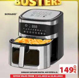 Grand Hyper Market SONASHI Air Fryer offer