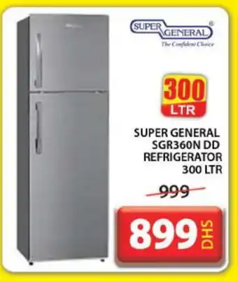 Grand Hyper Market SUPER GENERAL Refrigerator offer