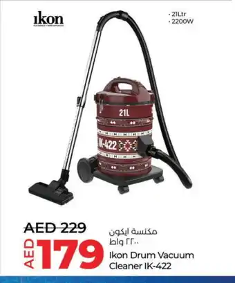 Lulu Hypermarket IKON Vacuum Cleaner offer