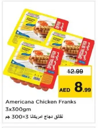 Nesto AMERICANA Chicken Franks offer